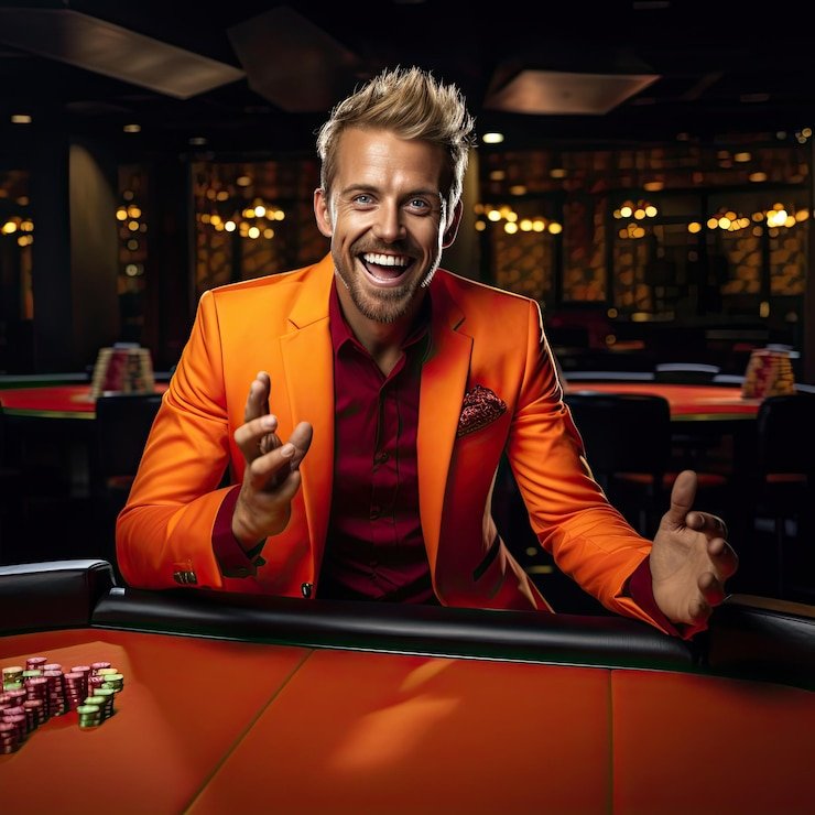 BandarQ table interface showing dealer hand and player cards on dhx4d slot