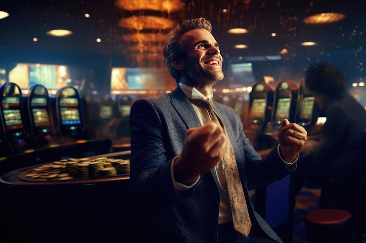 Free-spin feature activation on a slot game interface